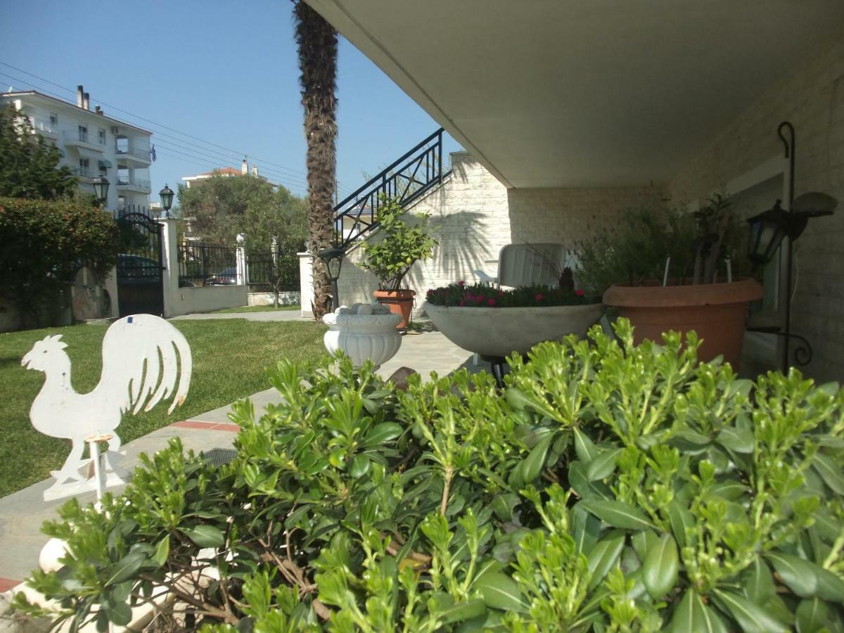 A Majestic Elegant House With A Garden Daire Peraía Dış mekan fotoğraf